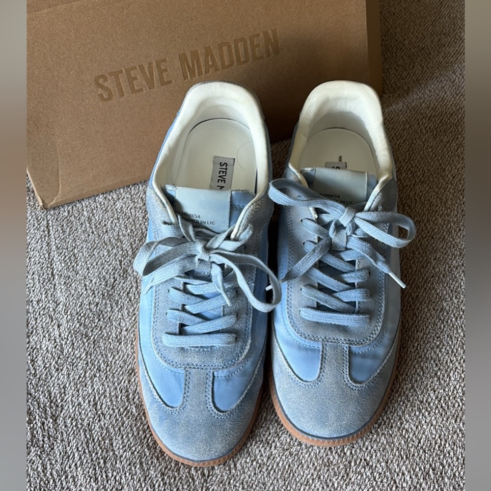 Steve Madden vintage suede sneakers